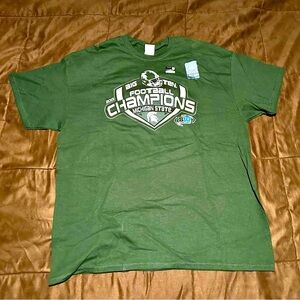 NWT Michigan State University Football Big Ten Champ 2013 Men’s XL locker rm tee